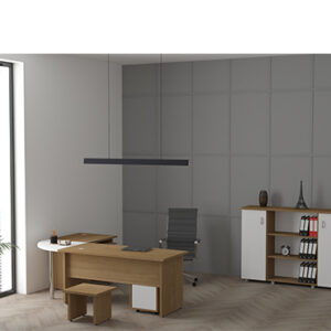 Ecoray Köşeli Çalışma Masa Seti